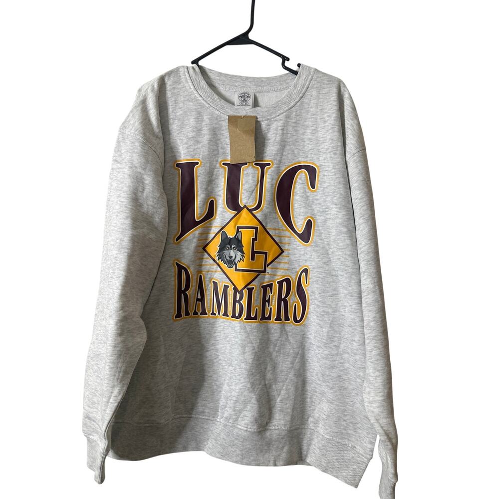 Loyola University Chicago (LUC) Ramblers crewneck sweatshirt 2XL q
